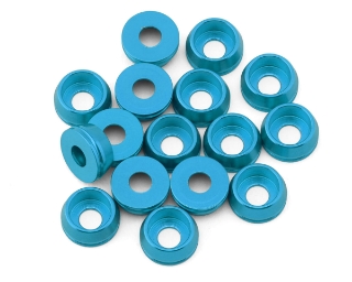 Picture of Team Brood 3mm 6061 Aluminum Cap Head Washer (Light Blue) (16)
