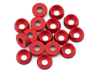 Picture of Team Brood 3mm 6061 Aluminum Cap Head Washer (Red) (16)