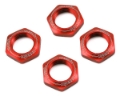 Picture of Kyosho 17mm 1/8 Serrated Wheel Nut (Red) (4)