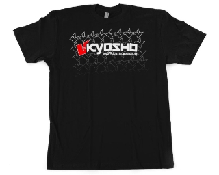 Picture of Kyosho "K Fade" 2.0 Short Sleeve T-Shirt (Black) (L)