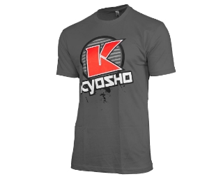 Picture of Kyosho "K Circle" Short Sleeve T-Shirt (Grey) (L)