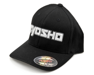 Picture of Kyosho "3D" Flexfit Hat (Black) (S/M)