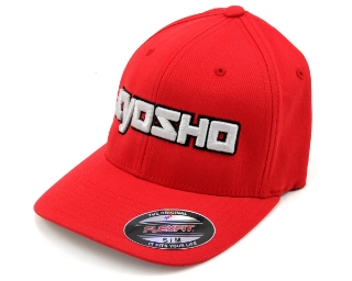 Picture of Kyosho "3D" Flexfit Hat (Red) (S/M)