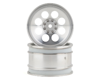Picture of Kyosho Optima 8 Hole 50mm Wheel w/12mm Hex (Chrome) (2)