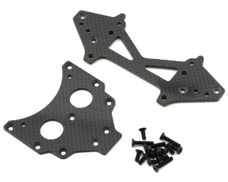 Picture of Kyosho Scorpion 2014 Carbon Long WB Rear Plate Set (273mm)