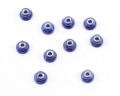 Picture of Team Associated Factory Team 3mm Aluminum Flanged Locknut (Blue) (10)