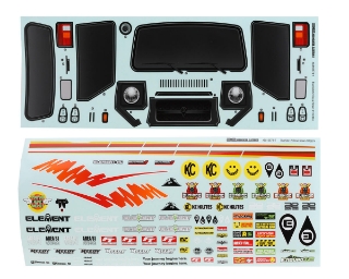 Picture of Element RC Enduro12 Bushido Decal Sheets (2)