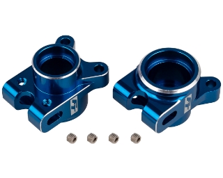 Picture of Team Associated RC10B7 Factory Team Aluminum Rear Hub Set (Blue) (2)