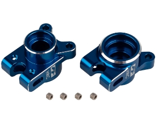 Picture of Team Associated RC10B7 Factory Team Aluminum Rear HRC Hub Set (Blue) (2)