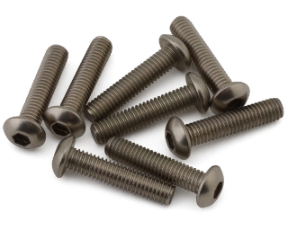 Picture of Mugen Seiki 3mm Titanium Button Head Screw (8) (14mm)