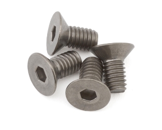 Picture of Mugen Seiki 4x8mm SJG Titanium Flat Head Screws (4)