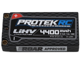 Picture of ProTek RC 2S 130C Low IR Si-Graphene + HV ULCG Shorty LiPo Battery