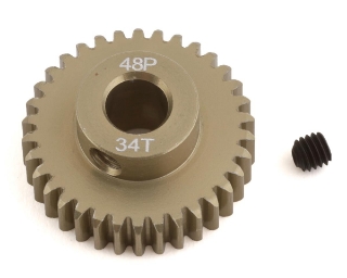 Picture of ProTek RC 48P Lightweight Hard Anodized Aluminum Pinion Gear (5.0mm Bore) (34T)