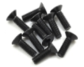 Picture of ProTek RC 3x10mm "High Strength" Flat Head Screws (10)