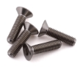 Picture of ProTek RC 3x10mm "Grade 5" Titanium Flat Head Hex Screw (4)