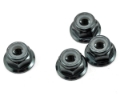 Picture of Tekno RC M4 Aluminum Serrated Locknut (4) (Gun Metal)